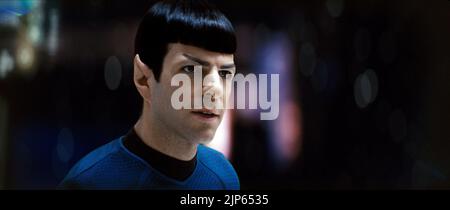 ZACHARY QUINTO, STAR TREK, 2009 Stock Photo