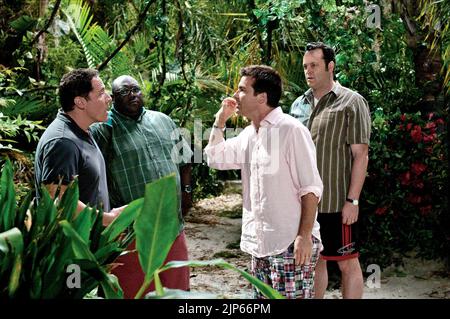 JON FAVREAU, FAIZON LOVE, JASON BATEMAN, VINCE VAUGHN, COUPLES RETREAT, 2009 Stock Photo