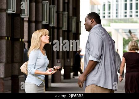 SANDRA BULLOCK, QUINTON AARON, THE BLIND SIDE, 2009 Stock Photo