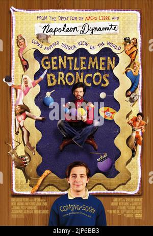 JEMAINE CLEMENT, MICHAEL ANGARANO, GENTLEMEN BRONCOS, 2009 Stock Photo