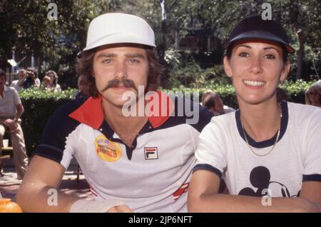 Greg Evigan and Pamela Serpe Circa 1980's Credit: Ralph Dominguez/MediaPunch Stock Photo