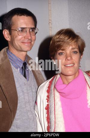 Anthony Perkins and Berry Berenson  Circa 1980's Credit: Ralph Dominguez/MediaPunch Stock Photo