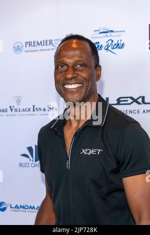 Willie Gault attends 9th Annual Cedric The Entertainer Celebrity Golf Classic Presented By Lexus at Spanish Hills Club, Camarillo, CA on August 15, 2022 Stock Photo