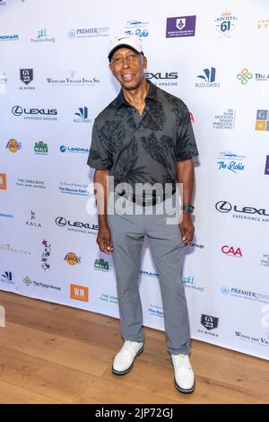 Jeffrey Osborne attends 9th Annual Cedric The Entertainer Celebrity Golf Classic Presented By Lexus at Spanish Hills Club, Camarillo, CA on August 15, 2022 Stock Photo