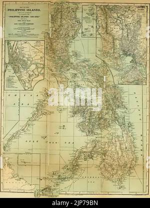 The Philippine Islands, 1493-1803 (Volume 01) (page 363 crop) Stock Photo