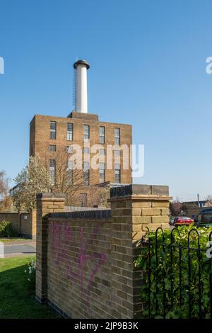 Former Rochford Power station converted into residential lofts. Stock Photo