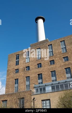 Former Rochford Power station converted into residential lofts. Stock Photo