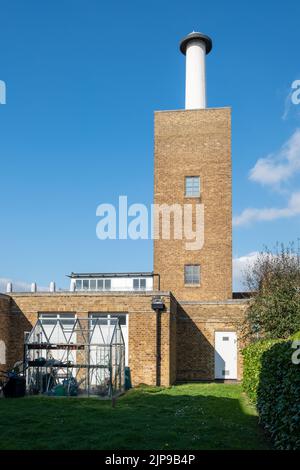 Former Rochford Power station converted into residential lofts. Stock Photo