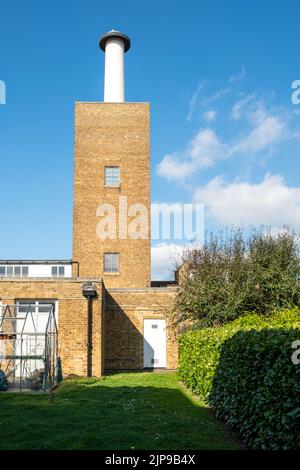 Former Rochford Power station converted into residential lofts. Stock Photo