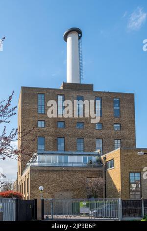 Former Rochford Power station converted into residential lofts. Stock Photo