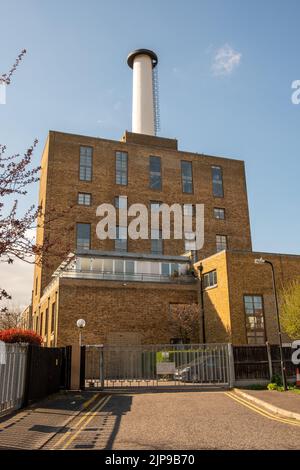 Former Rochford Power station converted into residential lofts. Stock Photo