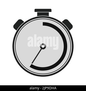 Stop watch timer icon - vector illustration Stock Vector