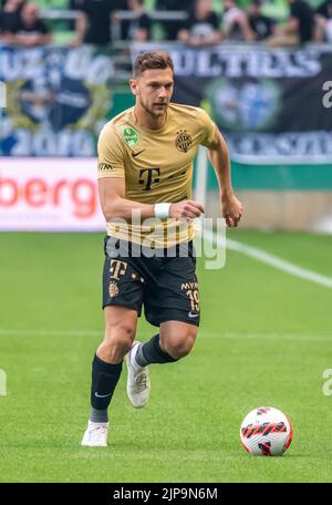 BUDAPEST, HUNGARY - APRIL 2: Balint Vecsei of Ferencvarosi TC