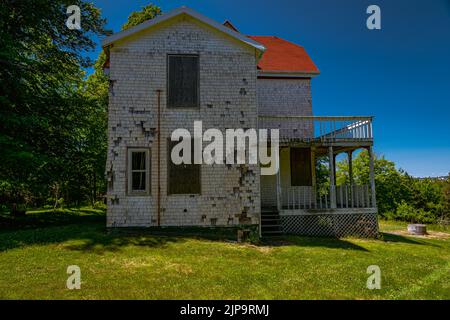the conrad house on mcnabs island halifax nova scotia canada Stock Photo