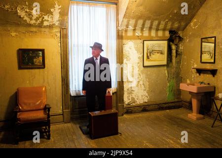 Ohio State reformatory prison was the setting for the movie The Shawshank Redemption in Mansfield Ohio Stock Photo