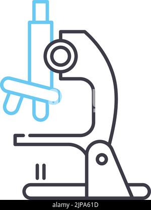 research line icon, outline symbol, vector illustration, concept sign Stock Vector