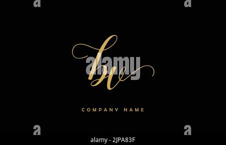 BV, VB Abstract Letters Logo Monogram Stock Vector