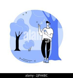 Positive thinking isolated cartoon vector illustrations. Stock Vector