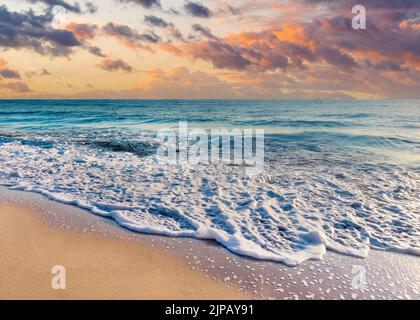 South Beach,Sunrise Miami Beach   Miami Dade, Florida,USA Stock Photo