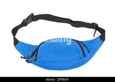 Waist pouch isolated on white background Stock Photo