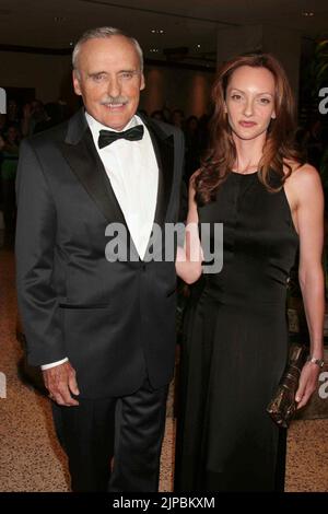 Dennis Hopper and wife Victoria Duffy attend the White House Correspondents' Dinner at Washington Hilton Hotel in Washington, DC on April 30, 2005.  Photo Credit: Henry McGee/MediaPunch Stock Photo