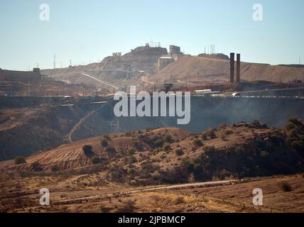 Cananea Sonora Mexico. (Photo By Israel Garnica) Stock Photo