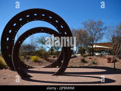 Cananea Sonora Mexico. (Photo By Israel Garnica) Stock Photo