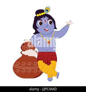 Little krishna Cut Out Stock Images & Pictures - Alamy
