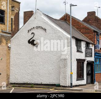Swan Cottage 10 Swanpool Court Lincoln 2022 Stock Photo
