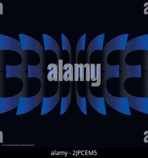 Vector design. Modern graphic concept. Logo symbol background. Abstract icon Stock Vector