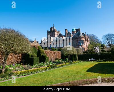 Holker Hall & Gardens, Cark-In-Cartmel, Cumbria, England, UK. Stock Photo