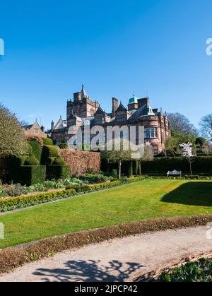 Holker Hall & Gardens, Cark-In-Cartmel, Cumbria, England, UK. Stock Photo