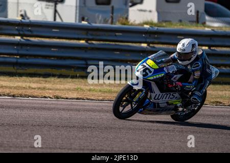 Charlie Huntingford 76 Thruxton Honda British Talent Cup Stock Photo charlie-huntingford-76-thruxton-honda-british-talent-cup-stock-photo
