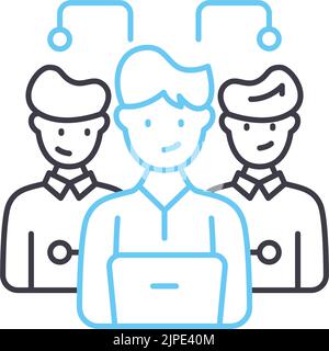 Control outline icon. Thin line concept element from business ...