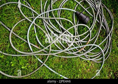 power cable, extension cable, powers, extension cables Stock Photo