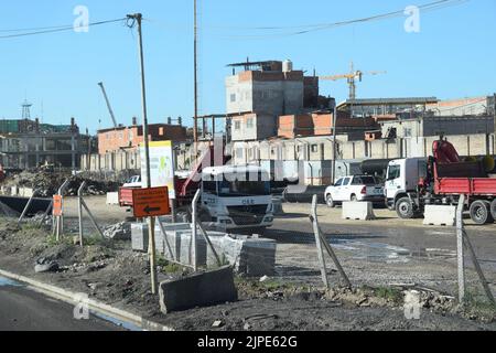 Slum in suburban Buenos Aires Stock Photo