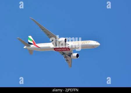 Emirates, (is the largest airline of the United Arab Emirates), Boeing ...