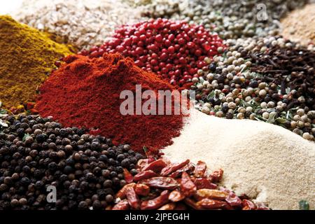 spices, various, spice Stock Photo