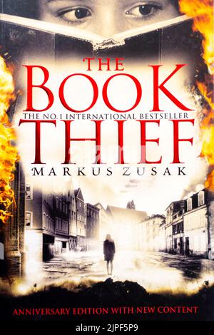 The Book Thief - 2005 - Novel by Markus Zusak - book cover Stock Photo