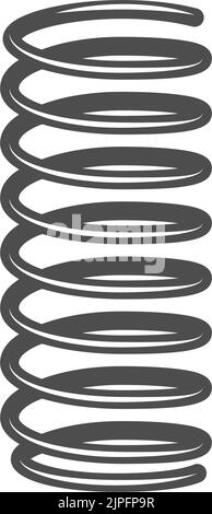 Spring car detail compression and extension elastic object that stores ...