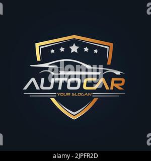 Car Logo Design, Premium Car Brand Logo Vector Design Stock Vector