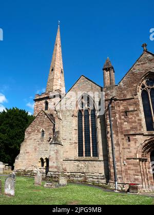 Church of St Michael and All Angels at Ledbury Herefordshire England Stock Photo