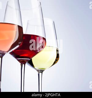 wine, wine glass, wines, glas ware Stock Photo