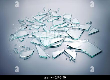 glass, broken, broken glass, glass ware, shattered glass, brokens Stock Photo