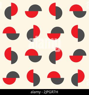 Seamless Technology Pattern. Abstract Minimal Background. Vector Illustration Stock Vector
