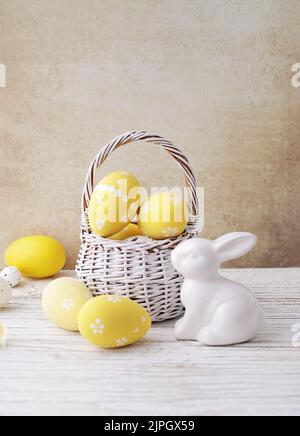 easter egg, easter bunny, easter basket, easter eggs, easter bunnies, easter baskets Stock Photo