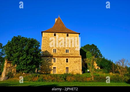 France, Cher (18), Berry, Neuvy-Deux-Clochers, la Tour de Vesvre // France, Cher (18), Berry, Neuvy-Deux-Clochers, the Tower of Vesvre Stock Photo