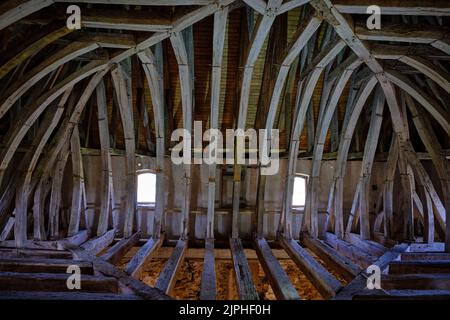 France, Cher (18), Berry, Neuvy-Deux-Clochers, la Tour de Vesvre // France, Cher (18), Berry, Neuvy-Deux-Clochers, the Tower of Vesvre Stock Photo