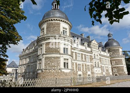 schloss serrant, saint-georges-sur-loire Stock Photo