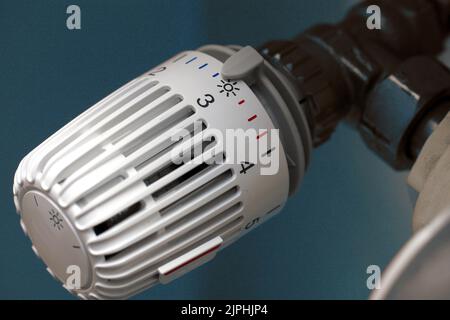 temperature, heizkörperthermostatventil, temperatures Stock Photo - Alamy